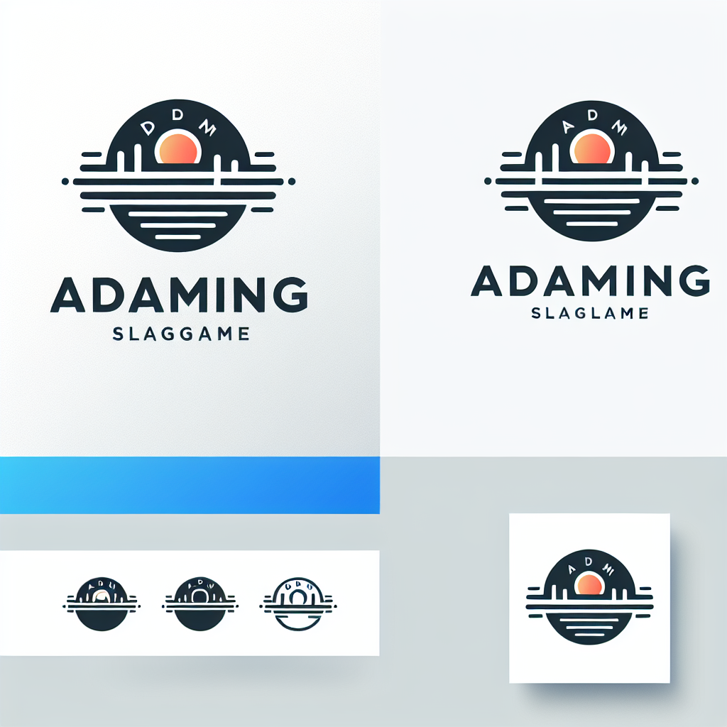Logo concept for adamding.com.au