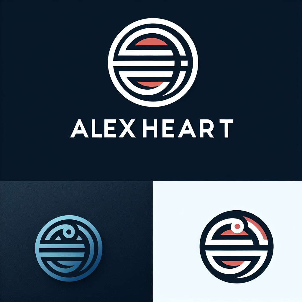 Logo concept for alexhearst.com.au