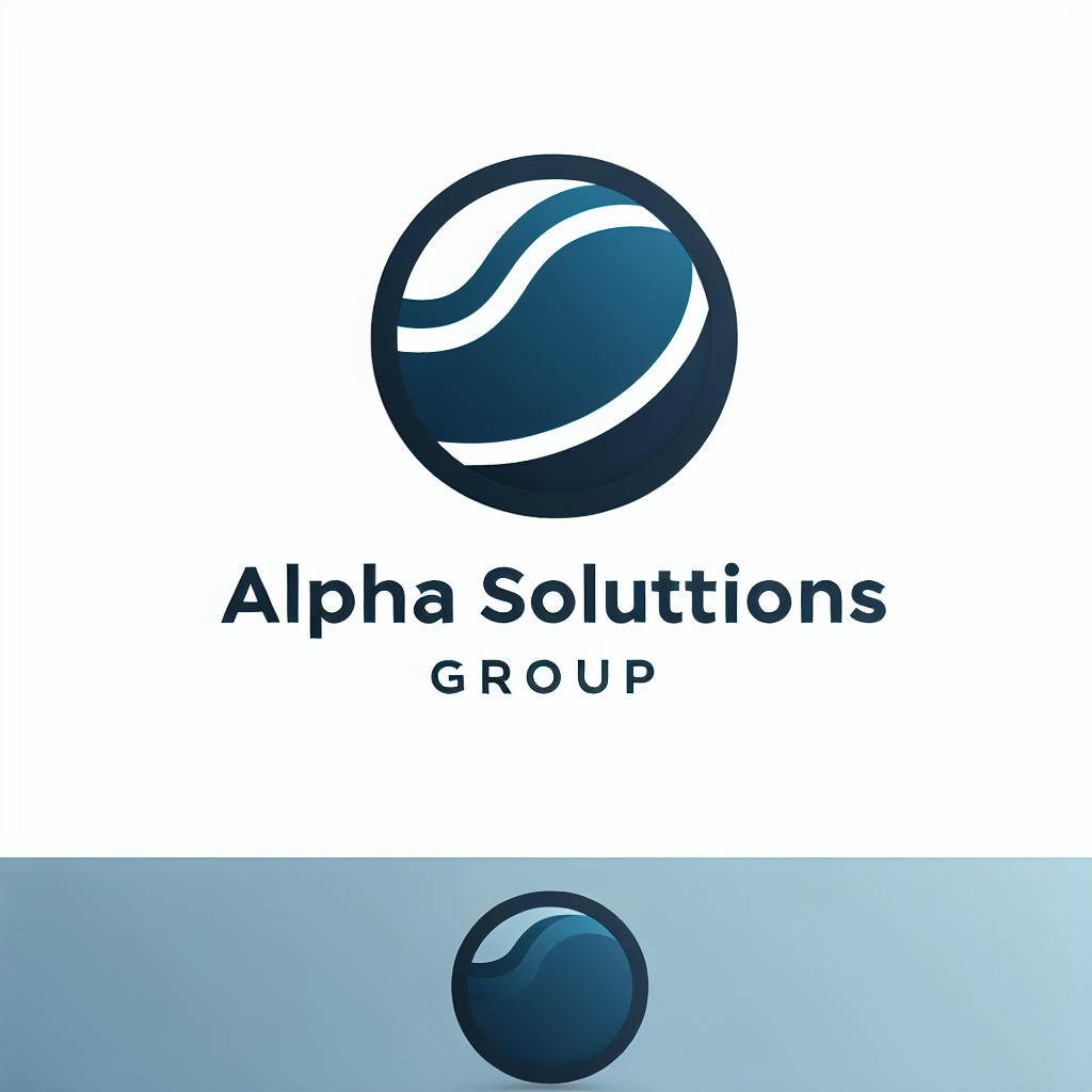 Logo concept for alphasolutionsgroup.au