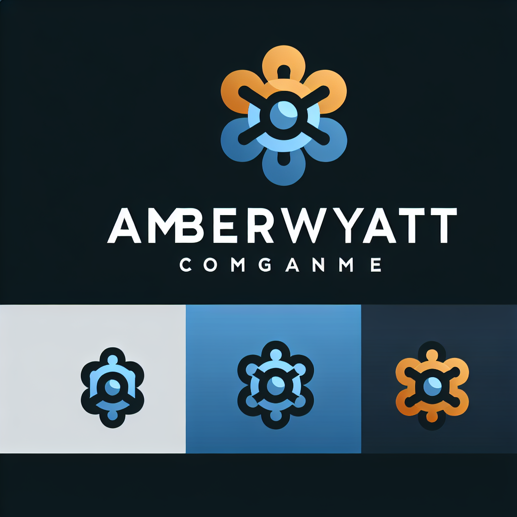 Logo concept for amberwyatt.com.au
