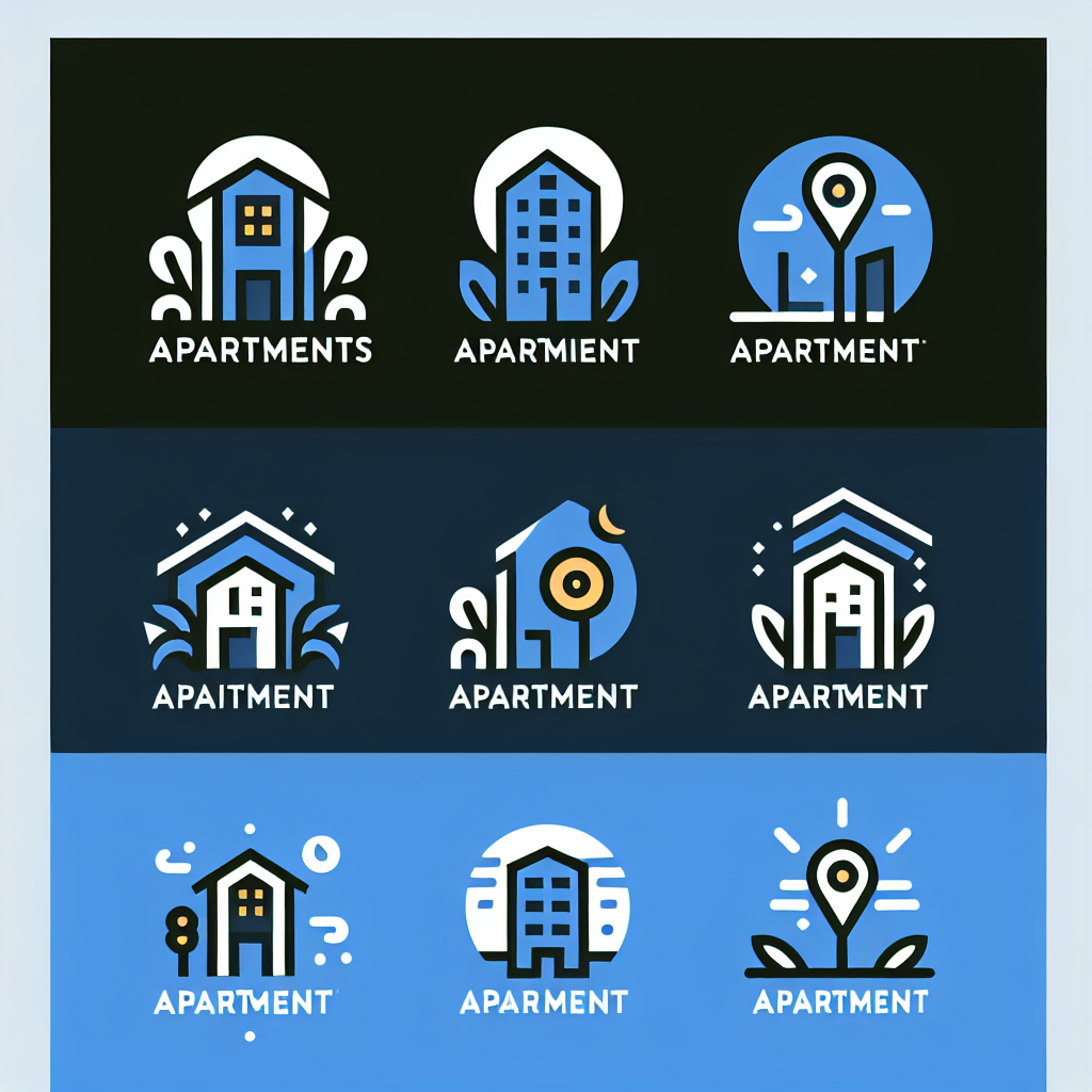 Logo concept for amiciapartments.com.au