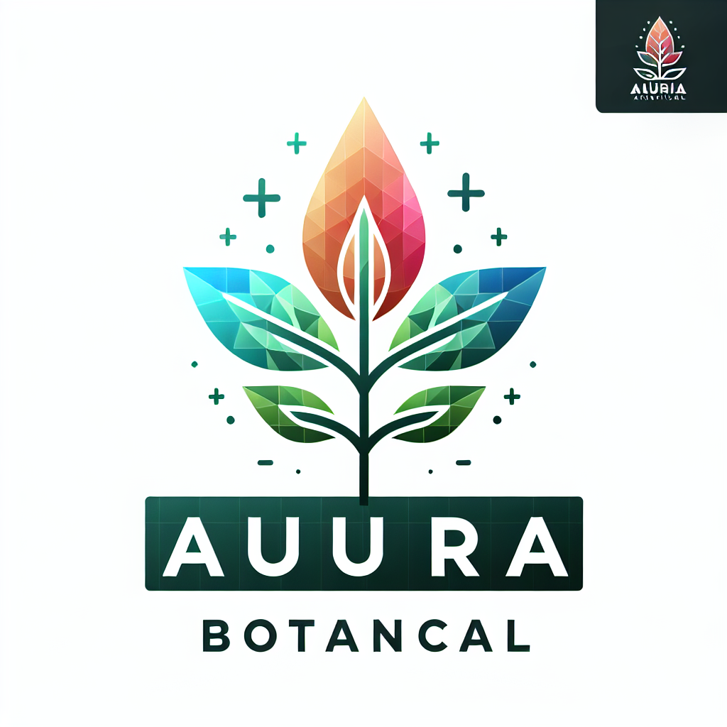 Logo concept for aurabotanical.com.au
