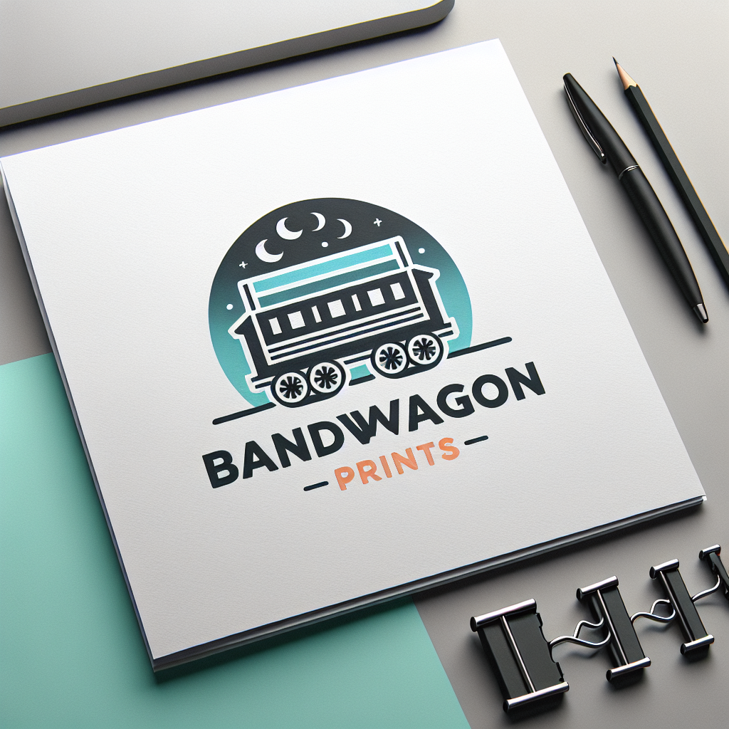 Logo concept for bandwagonprints.com.au