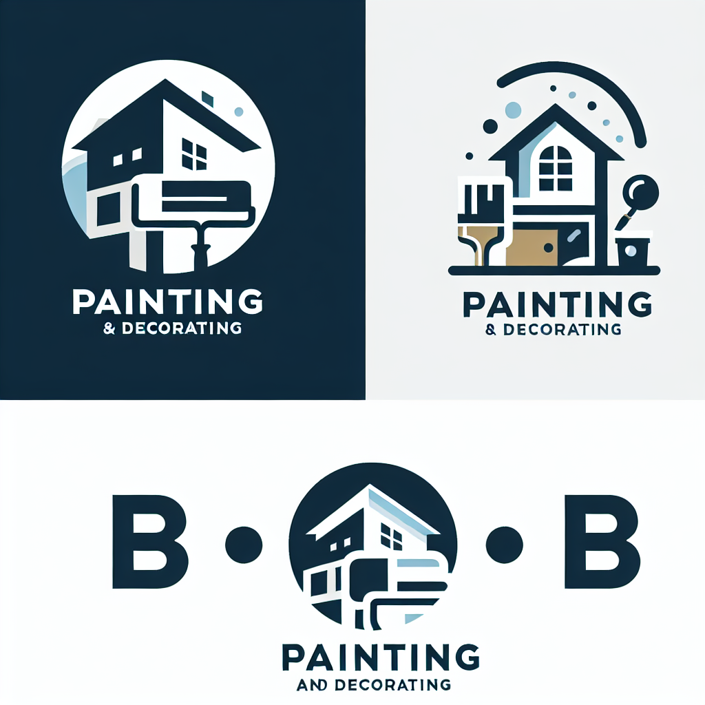 Logo concept for bbpaintinganddecorating.com.au