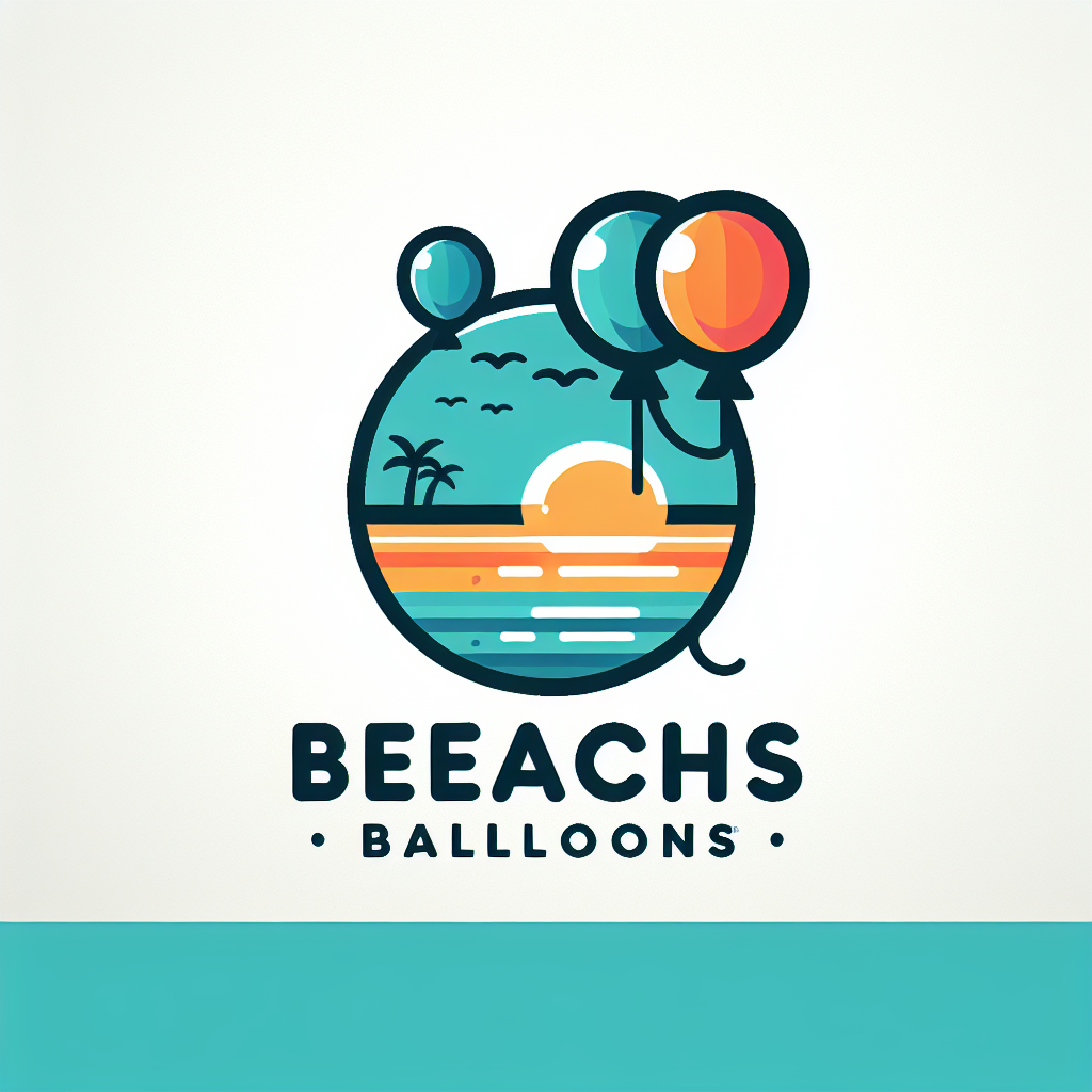 Logo concept for beachesballoons.com.au