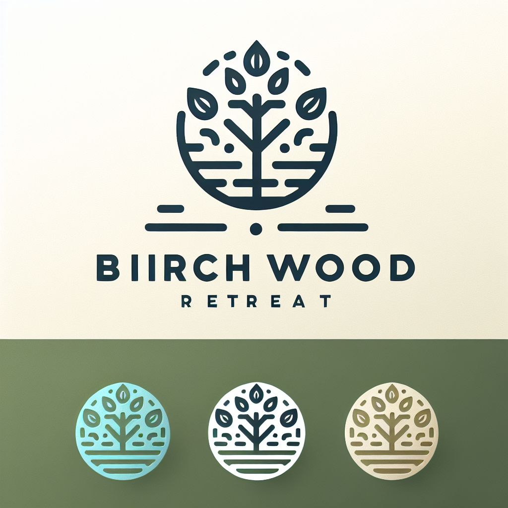 Logo concept for birchwoodretreat.com.au