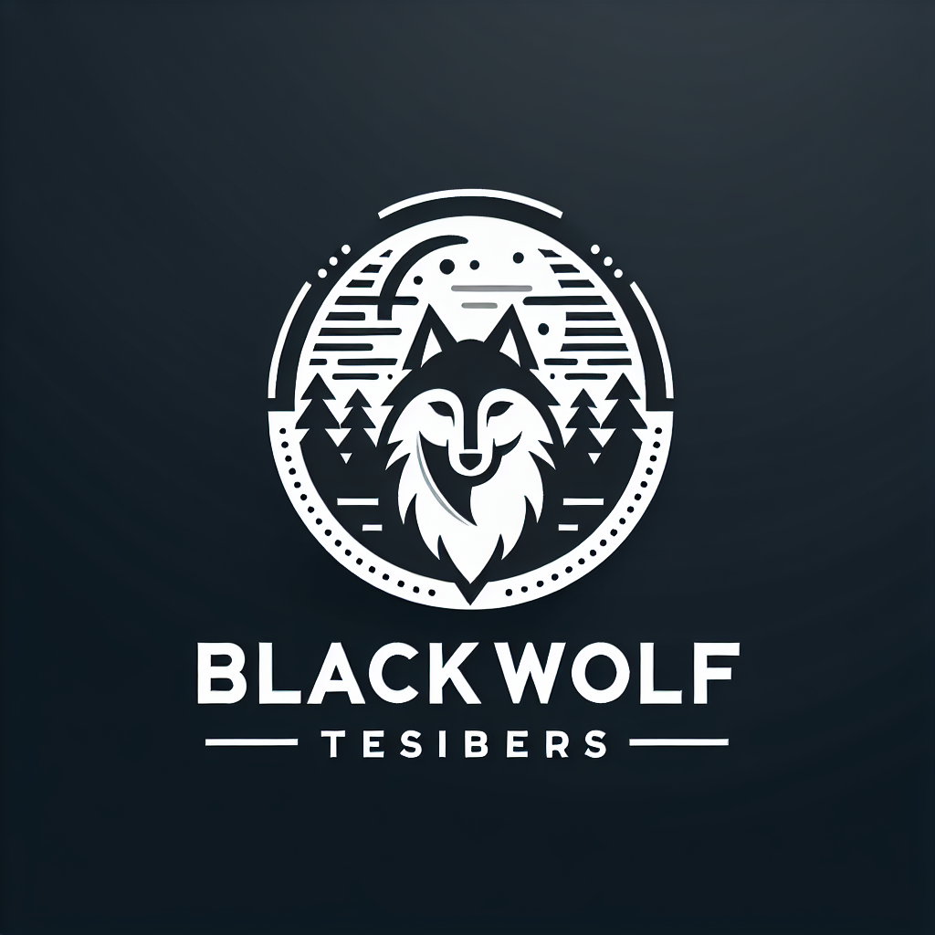 Logo concept for blackwolftimberdesigns.com.au