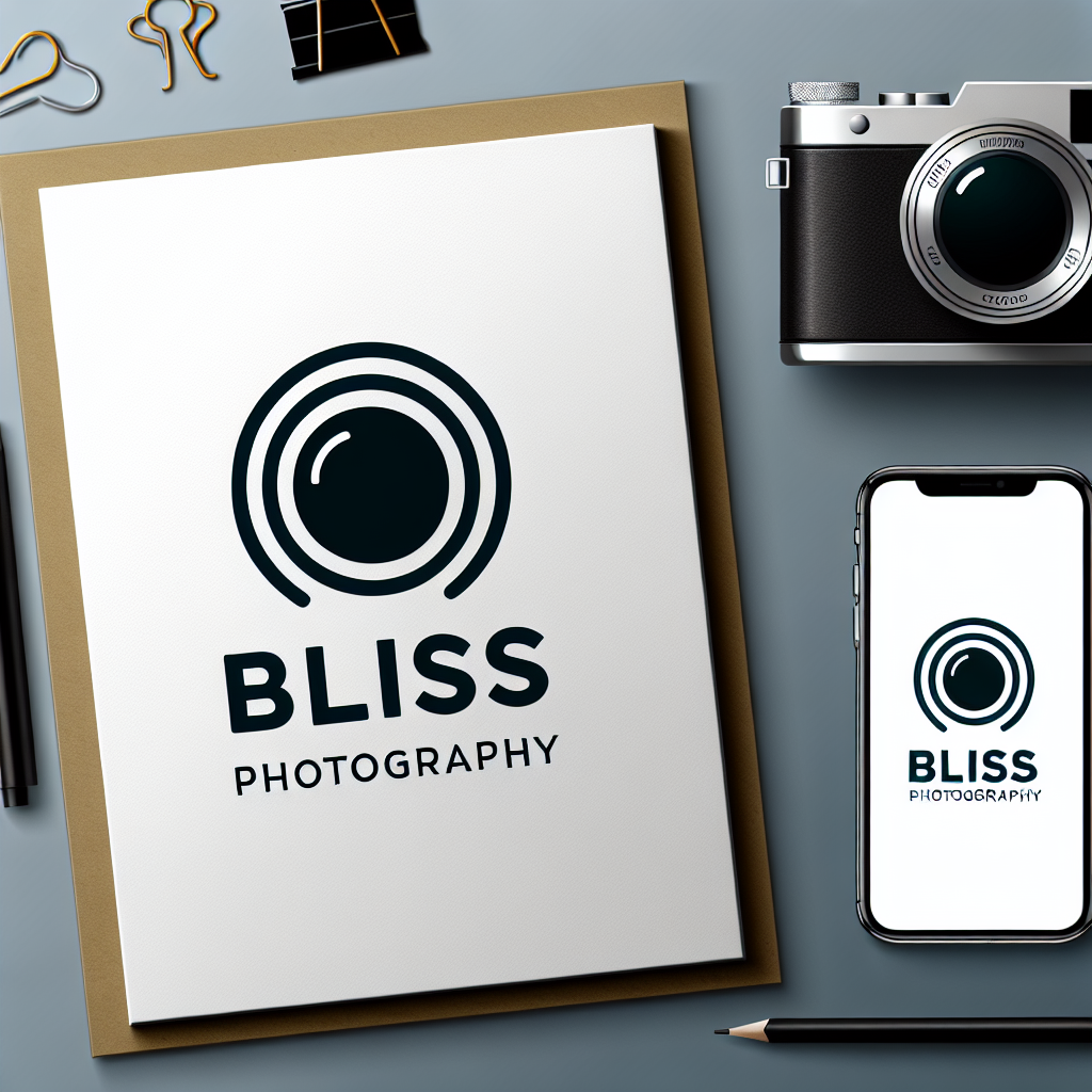 Logo concept for blissphotography.com.au