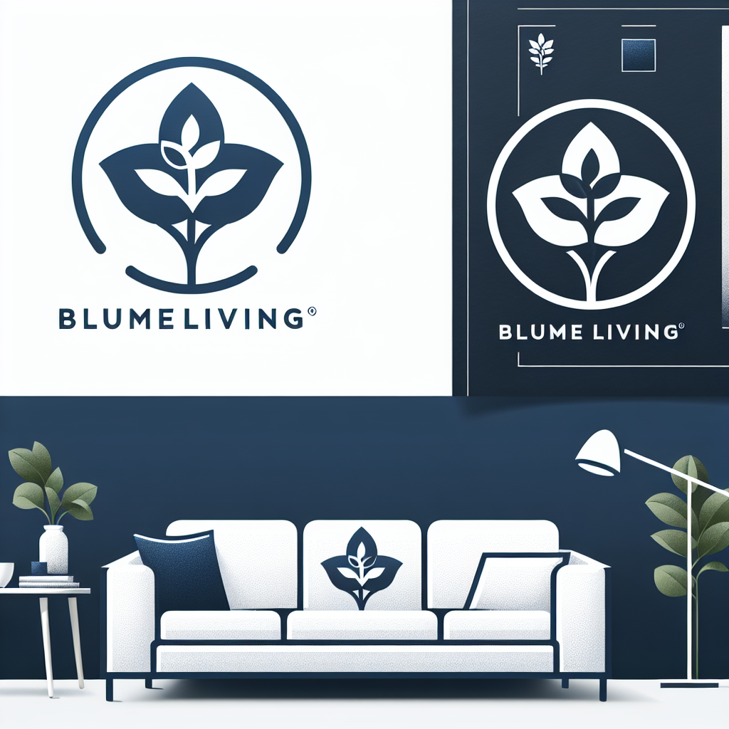 Logo concept for blumeliving.com.au