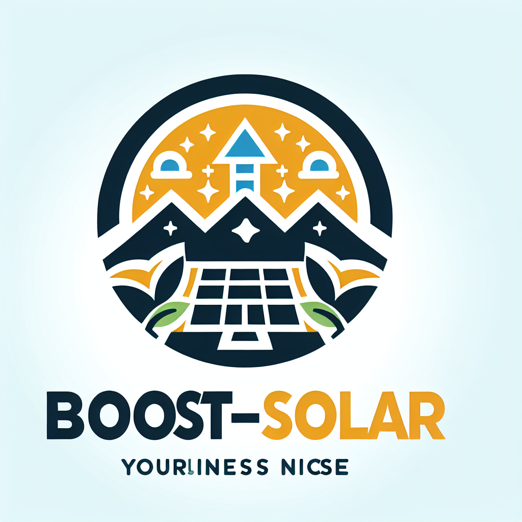 Logo concept for boost-solar.com.au