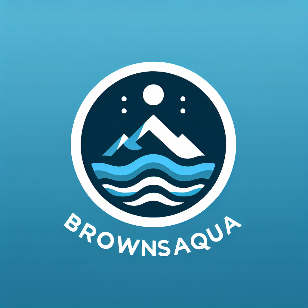 Logo concept for brownsaqua.au