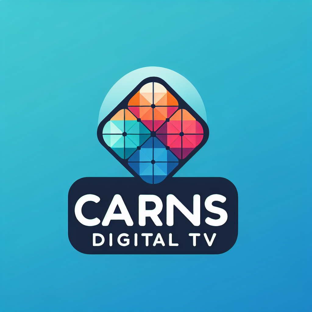 Logo concept for cairnsdigitaltv.com.au