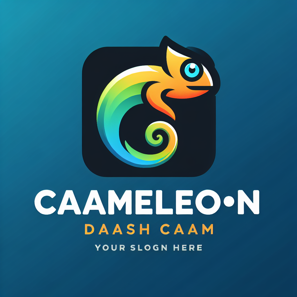 Logo concept for cameleondashcam.com.au