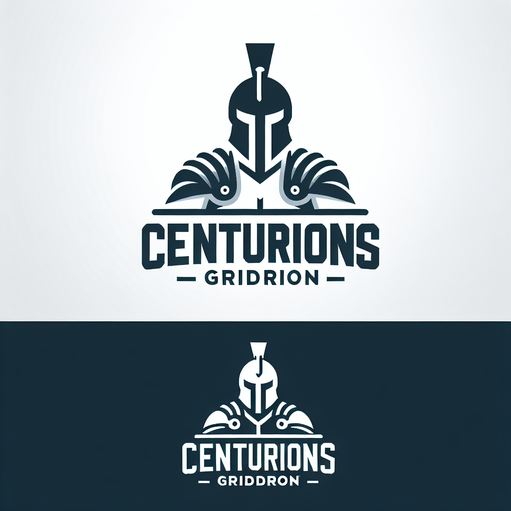 Logo concept for centurionsgridiron.com.au