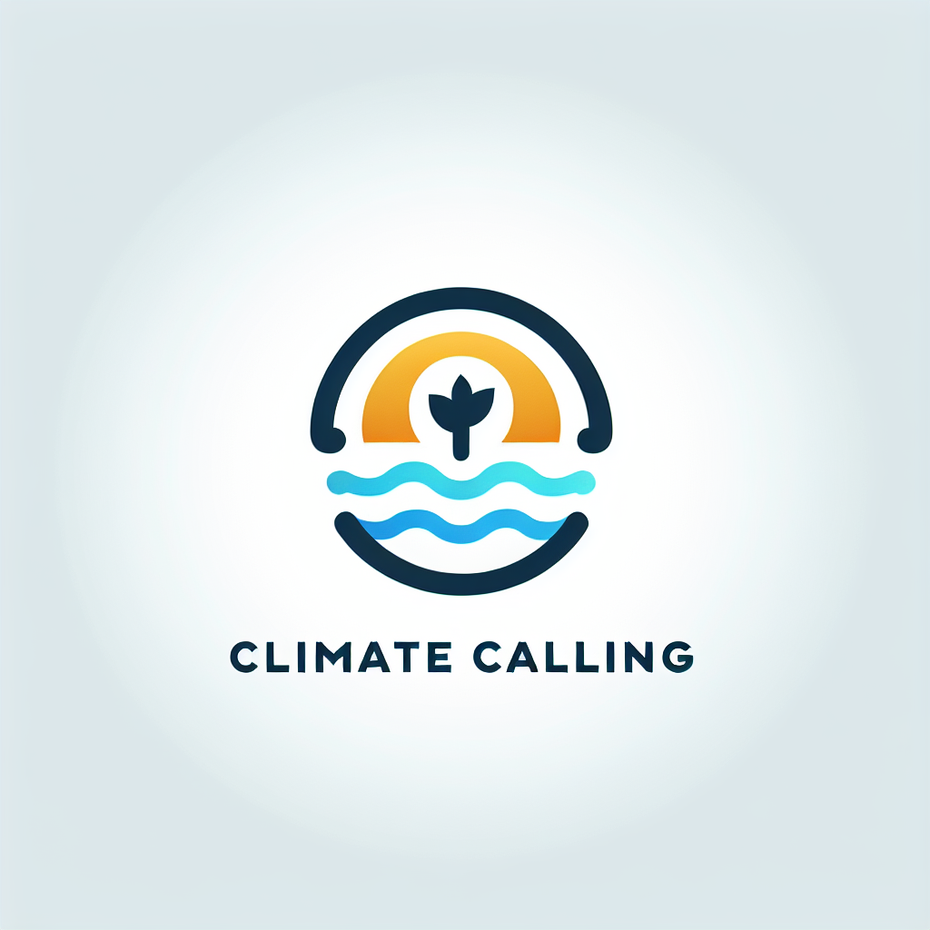 Logo concept for climatecalling.au