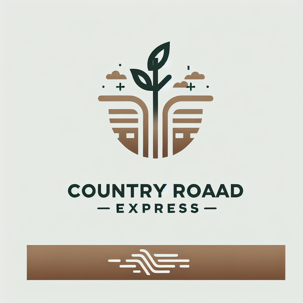Logo concept for countryroadexpress.com.au