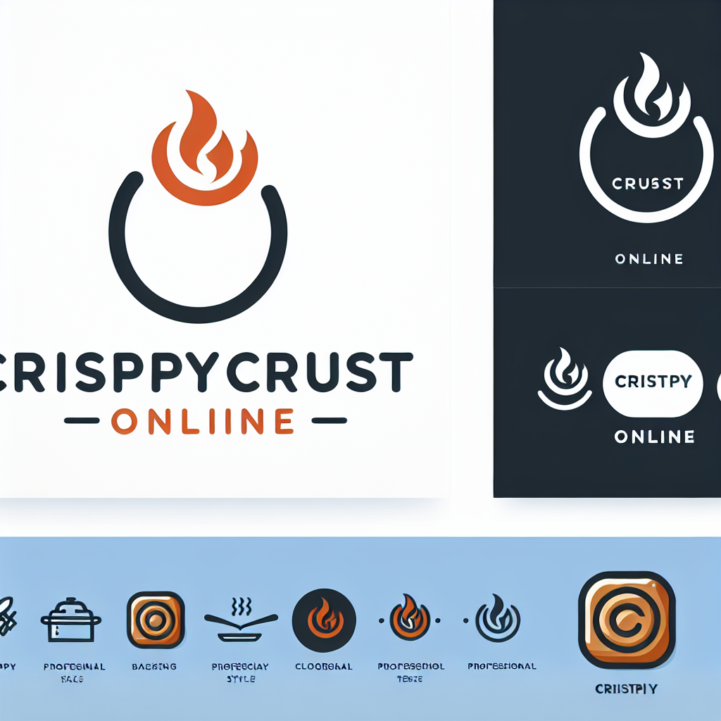 Logo concept for crispycrustonline.com.au