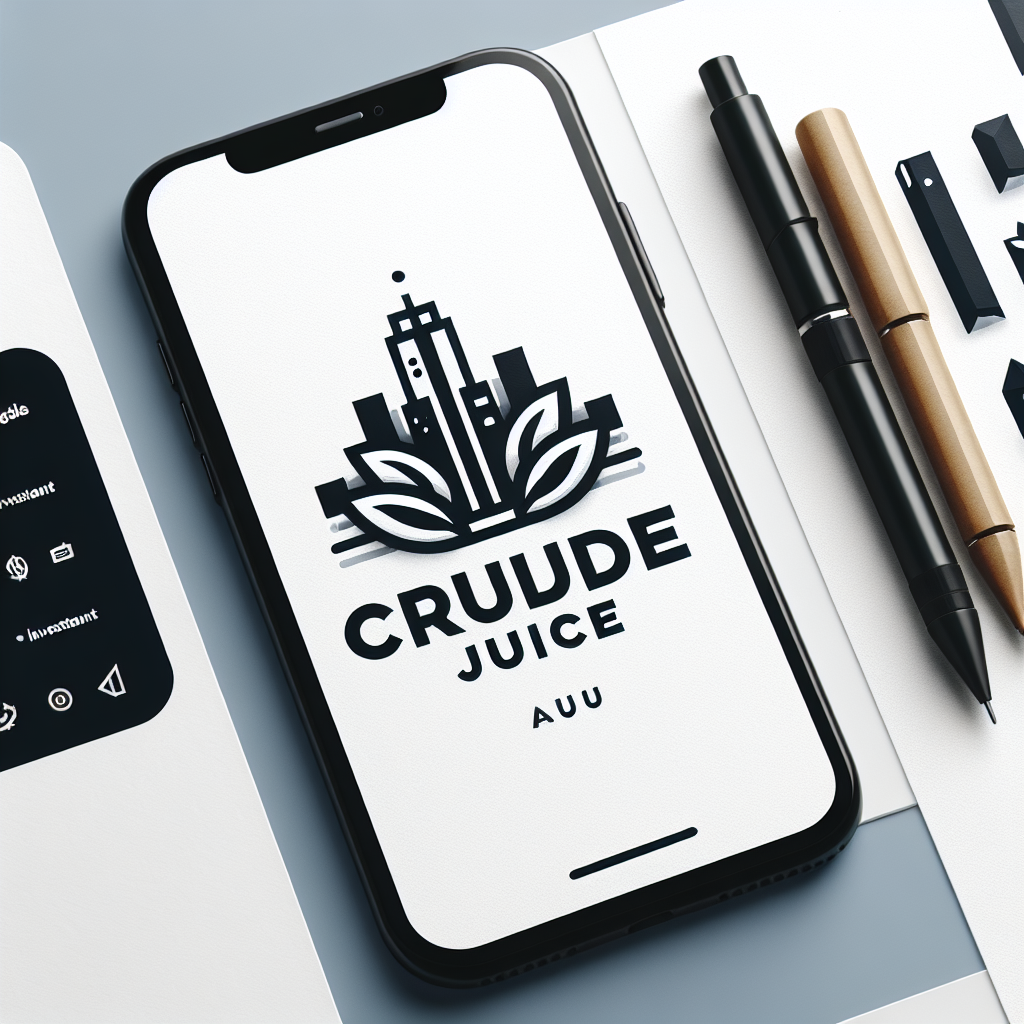 Logo concept for crudejuice.au