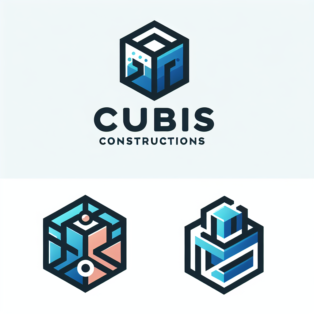 Logo concept for cubosconstructions.com.au