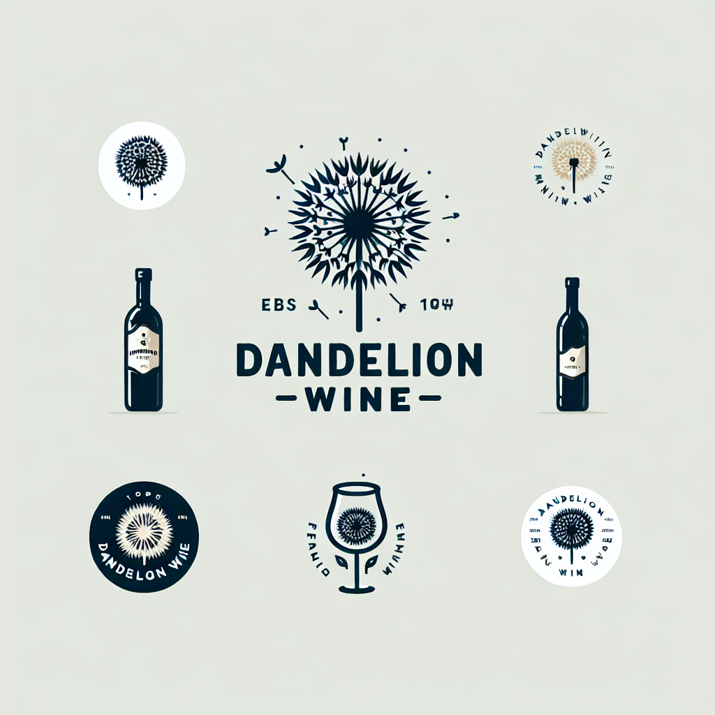 Logo concept for dandelionwine.com.au