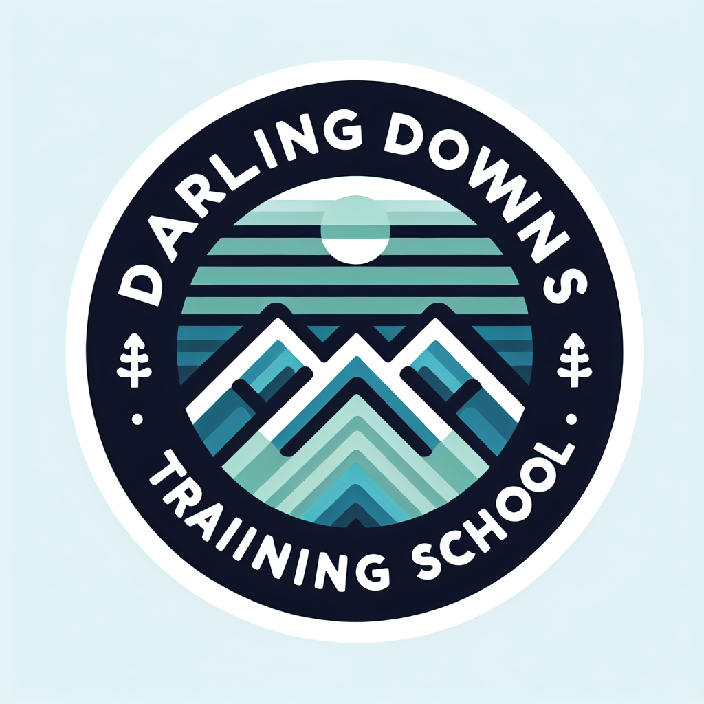 Logo concept for darlingdownstrainingschool.au