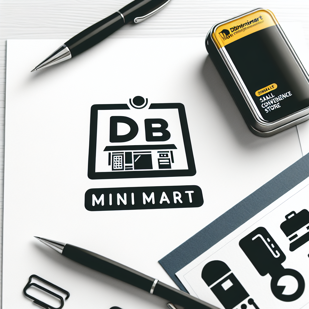 Logo concept for dbminimart.com.au