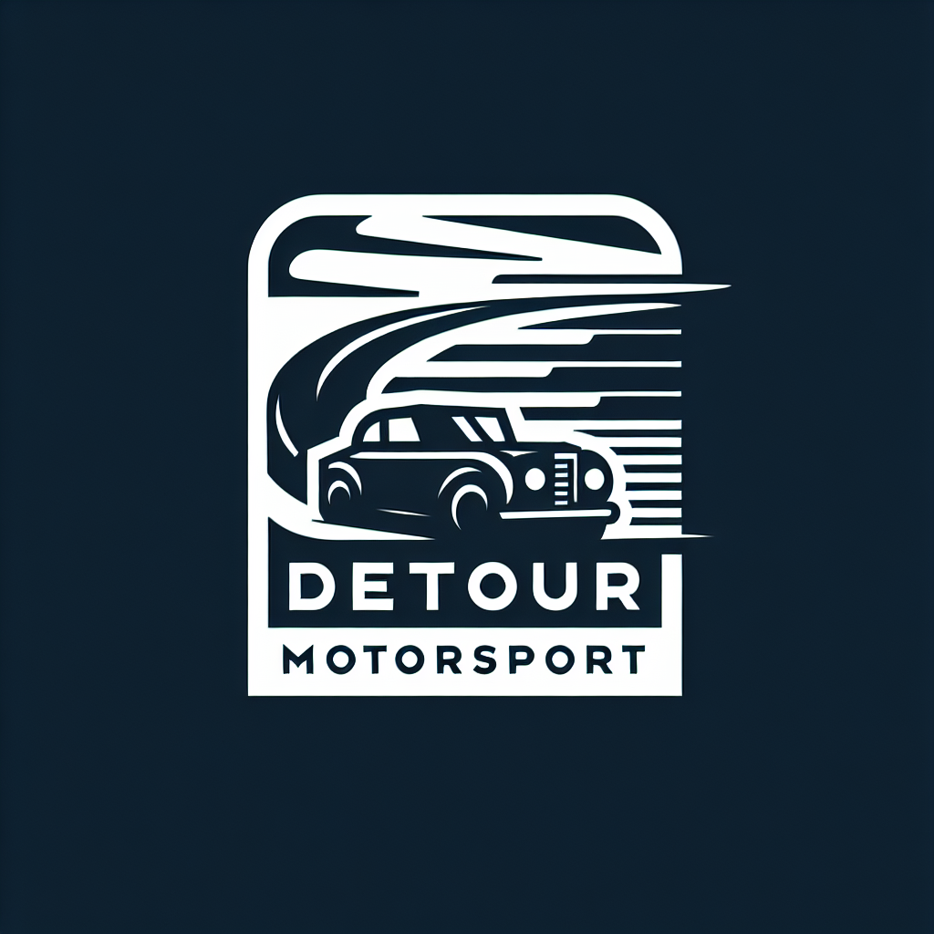 Logo concept for detourmotorsport.com.au