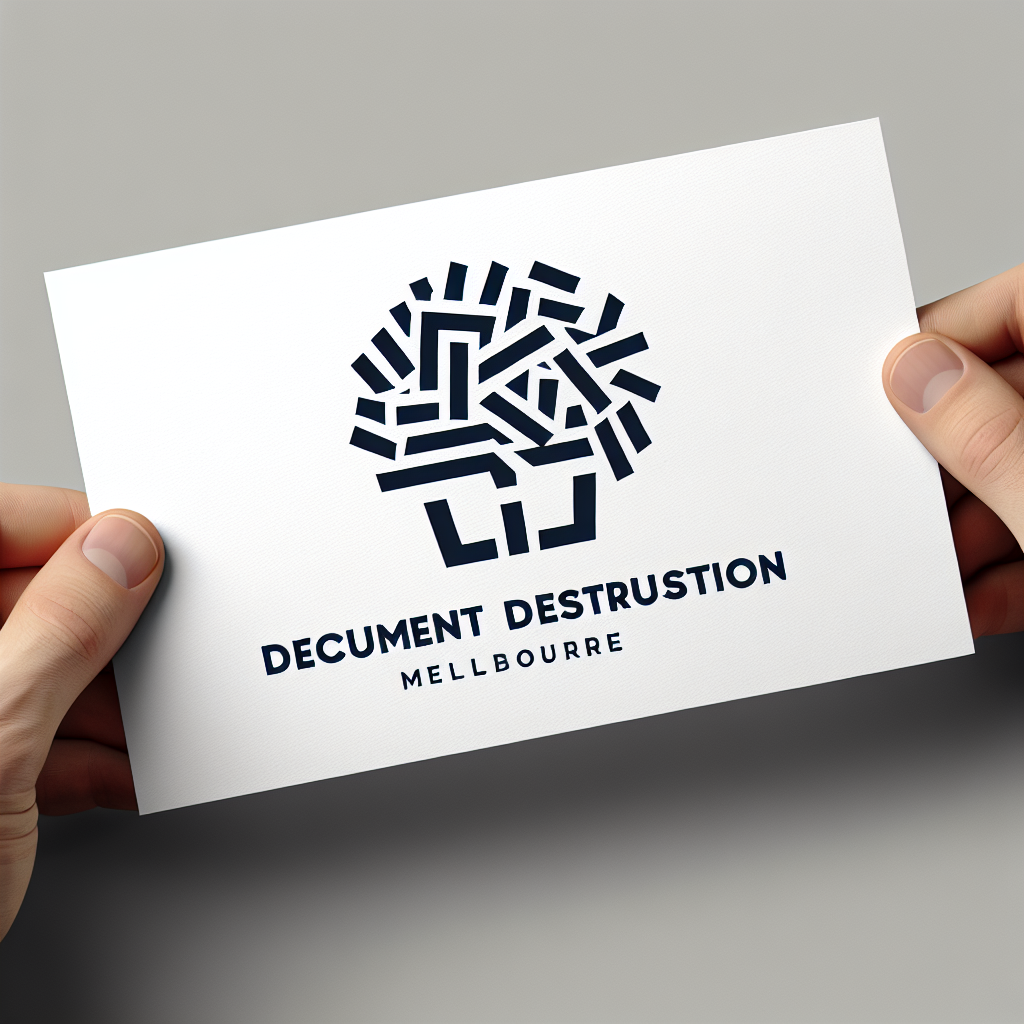 Logo concept for documentdestructionmelbourne.com.au