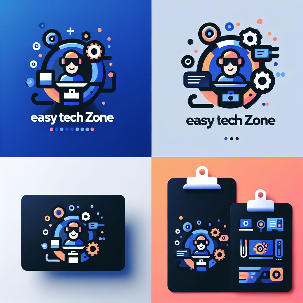 Logo concept for eazytechzone.com.au