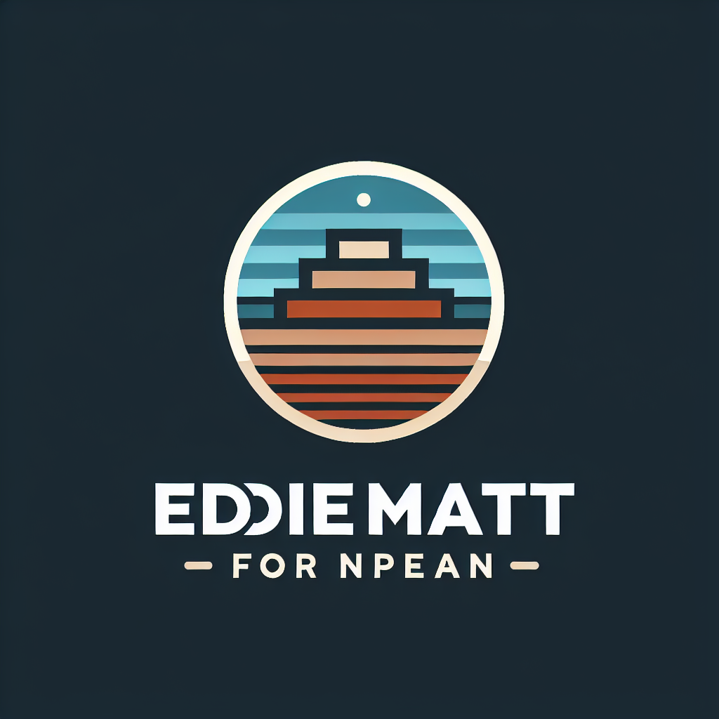 Logo concept for eddiemattfornepean.com.au