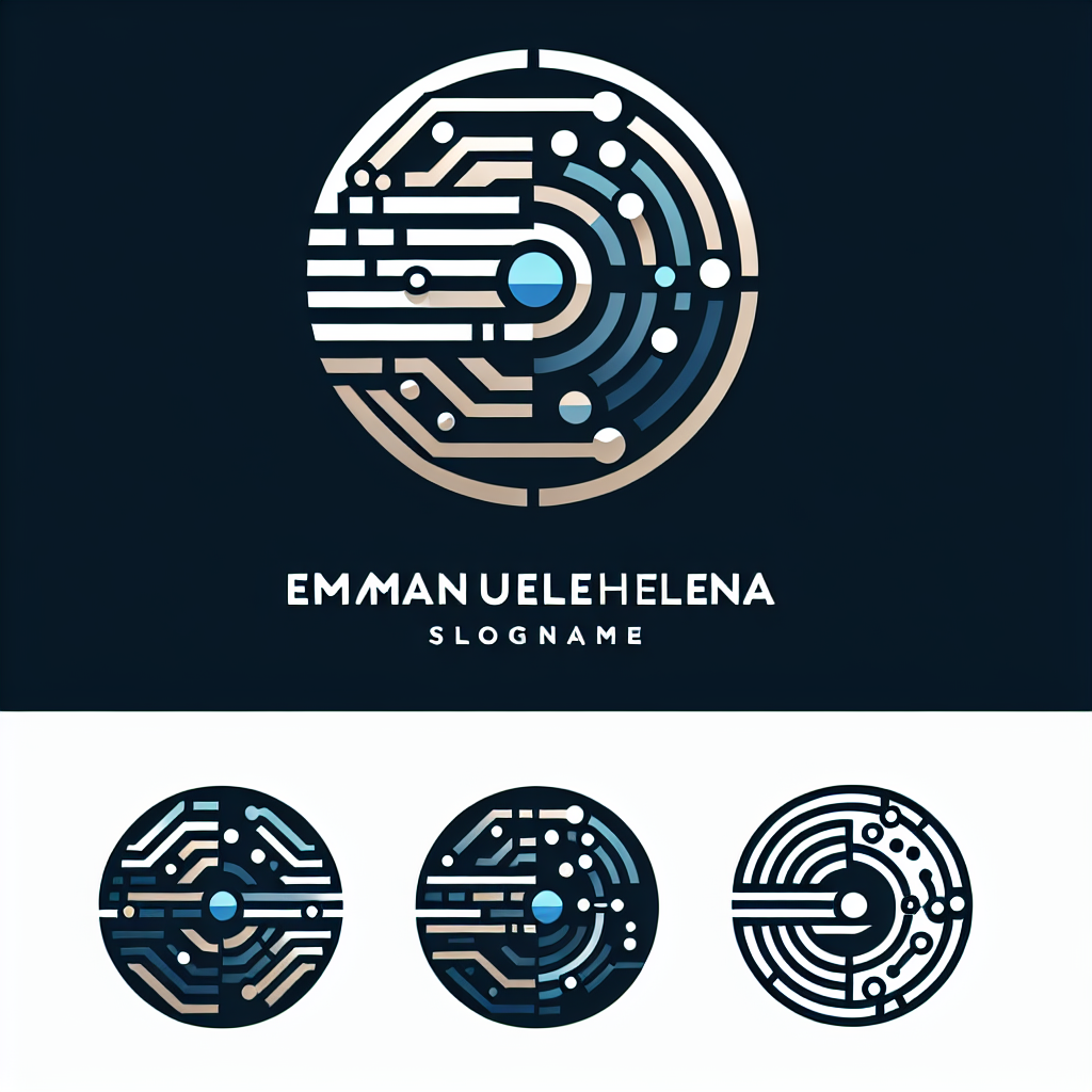 Logo concept for emmanuellehelena.com.au