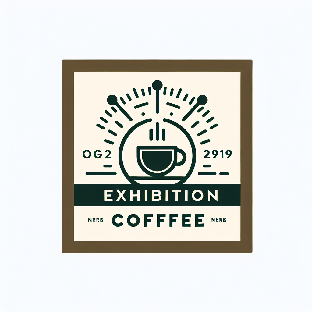 Logo concept for exhibitioncoffee.com.au