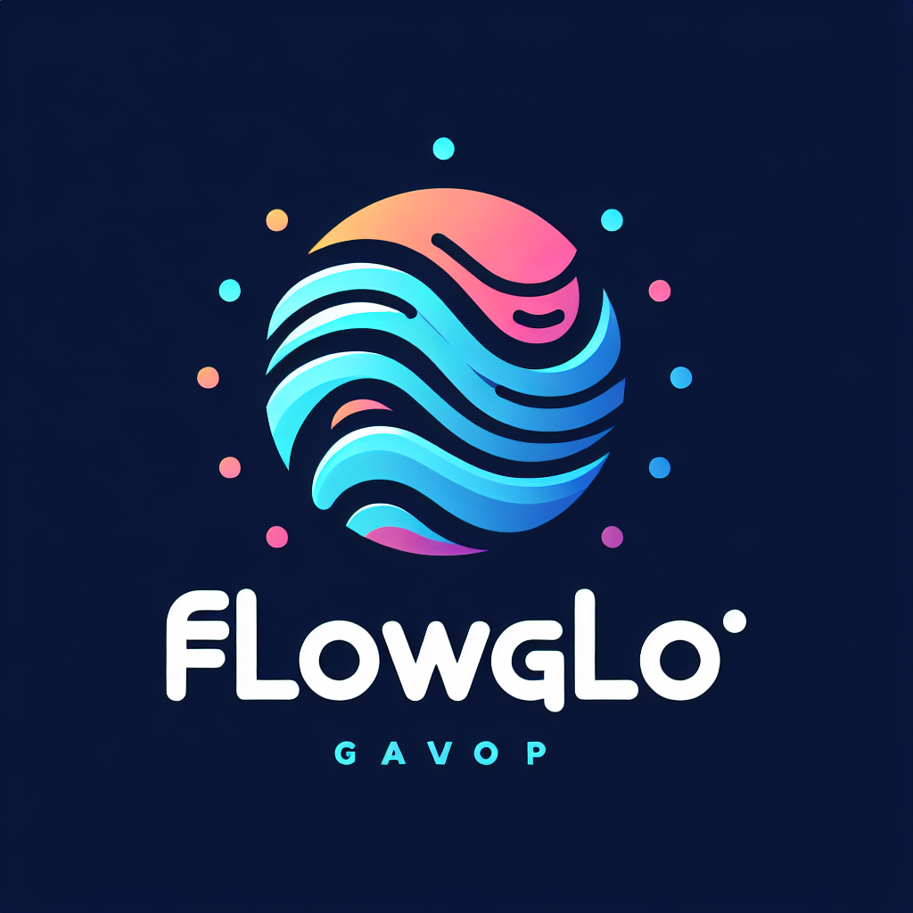 Logo concept for flowglo.com.au