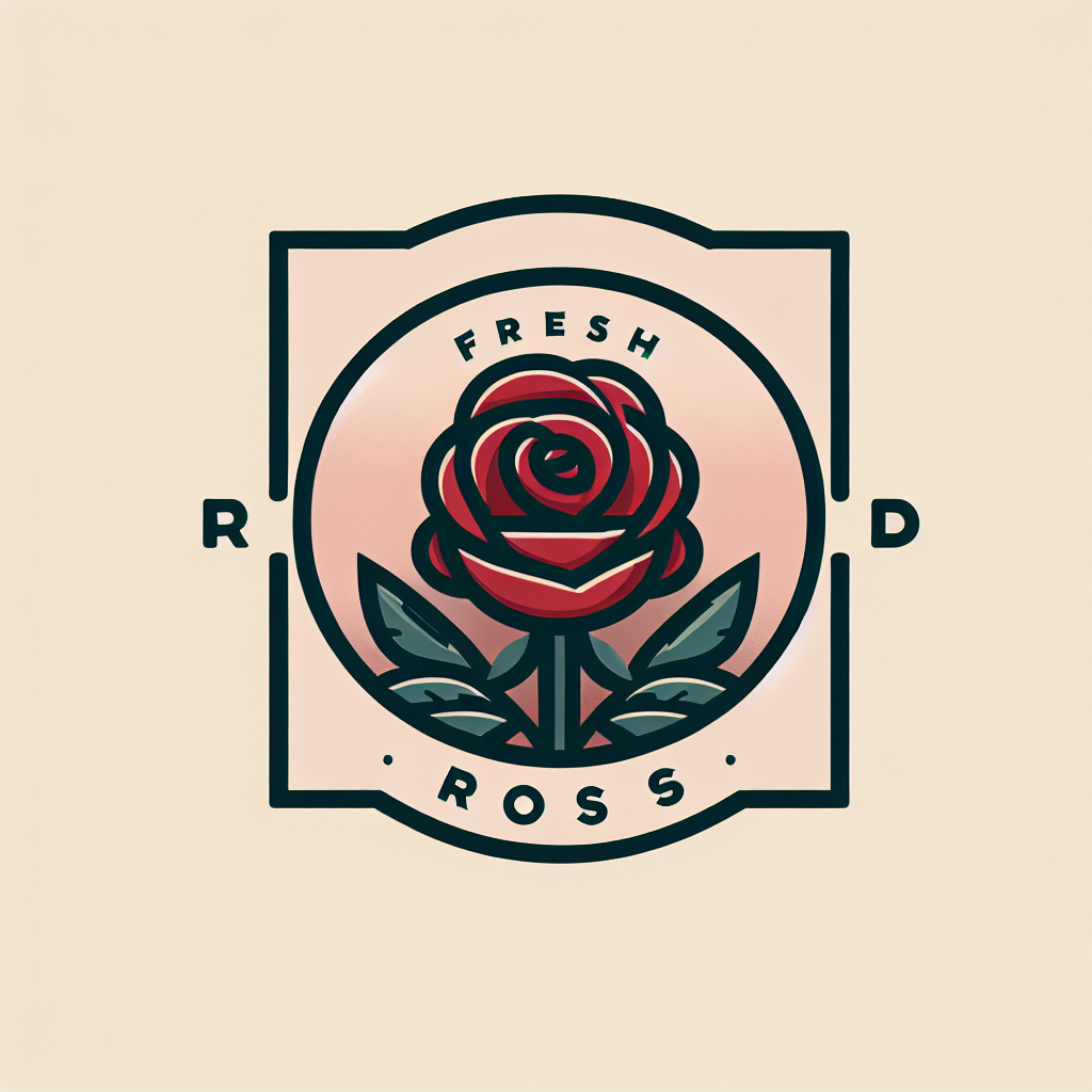 Logo concept for freshroses.au