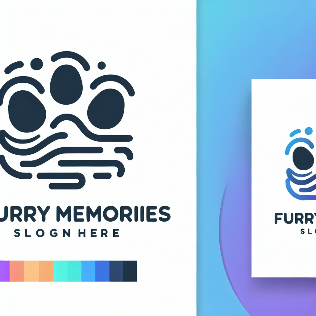 Logo concept for furrymemories.com.au
