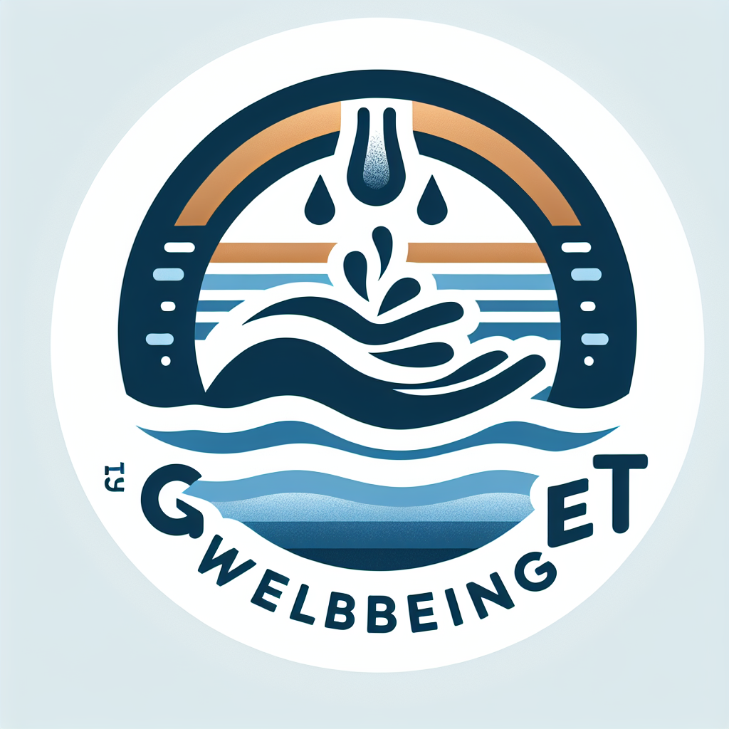 Logo concept for getwetforwellbeing.com.au