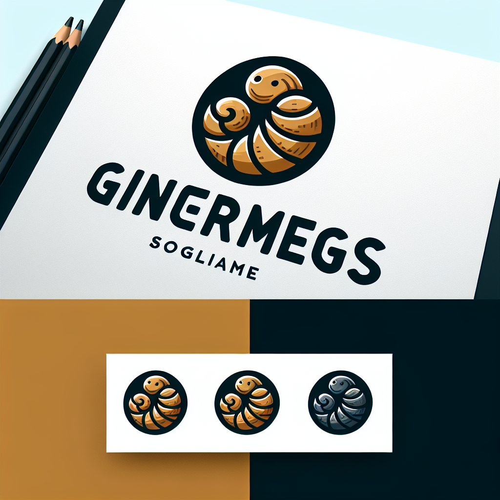 Logo concept for gingermegs.com.au