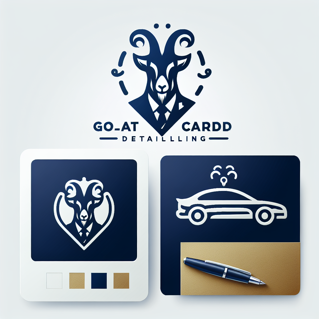 Logo concept for goatcardetailing.com.au