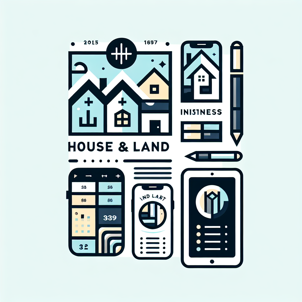 Logo concept for goldcoasthouseandland.com.au