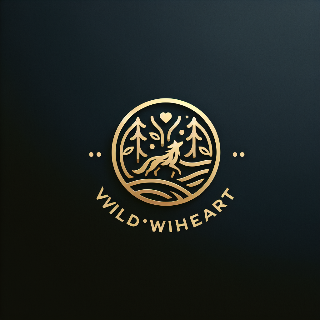 Logo concept for goldiewildheart.com.au
