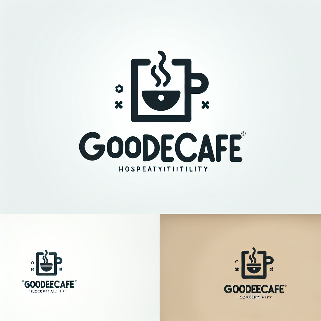 Logo concept for goodeecafe.com.au