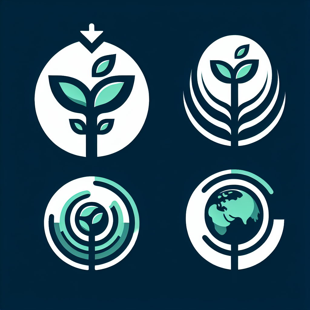 Logo concept for growitsustainably.com.au