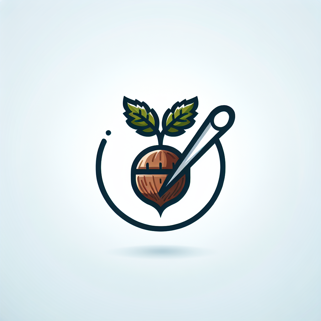 Logo concept for gumnutembroideries.com.au