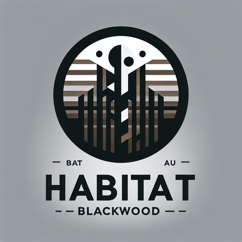 Logo concept for habitatblackwood.au