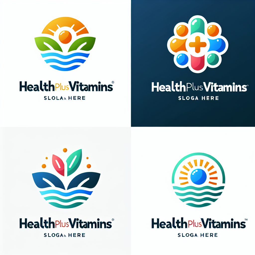 Logo concept for healthplusvitamins.com.au