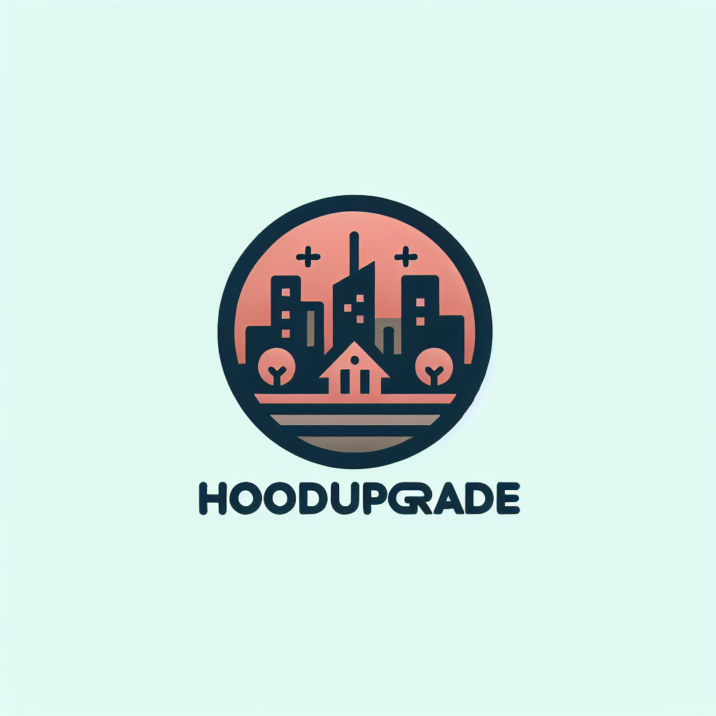 Logo concept for hoodupgrade.com.au