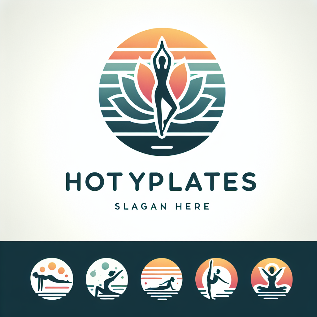 Logo concept for hotyogapilates.com.au