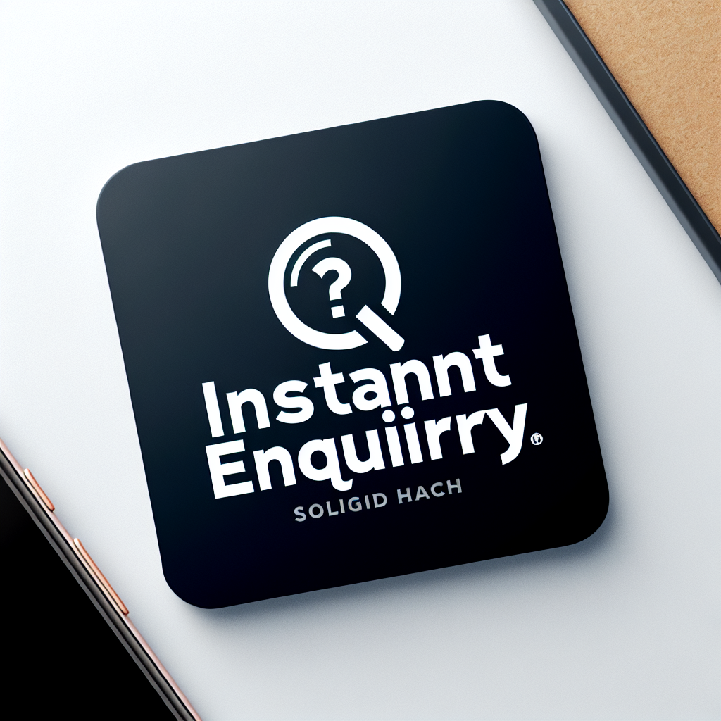 Logo concept for instantenquiry.au