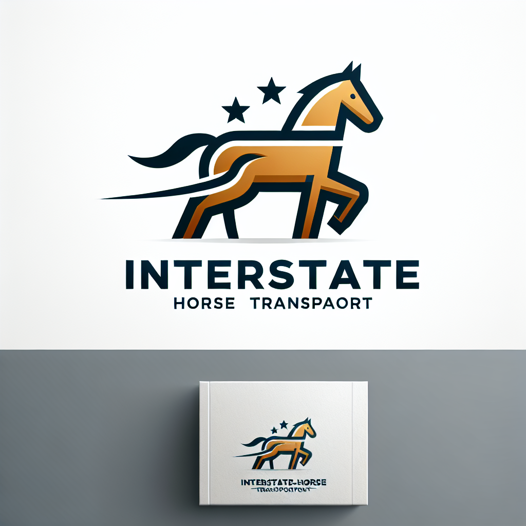 Logo concept for interstate-horse-transport.com.au
