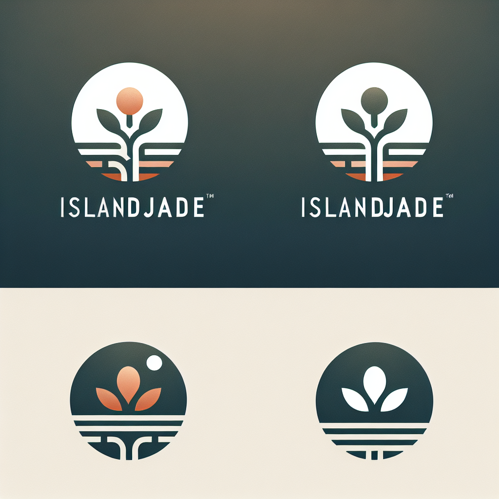 Logo concept for islandjade.com.au